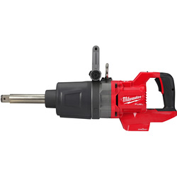 Milwaukee M18 ONEFHIWF1D-121C ONE-KEY FUEL High Torque Impact Wrench D-Handle Long Anvil 1" Friction Ring 1 x 12.0Ah