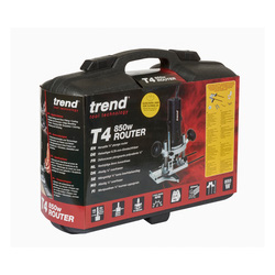 Trend T4 1/4" 850W Variable Speed Router