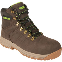 Apache Moose Jaw Waterproof Safety Boots Brown Size 5