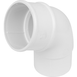 Aquaflow 68mm Offset Bend 112.5° White - 33286 - from Toolstation