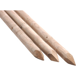 Tree Stake Round Softwood 1.5m x 30mm - 33419 - from Toolstation