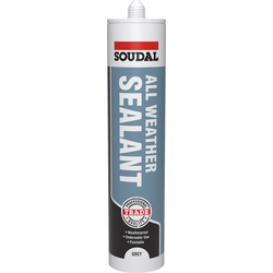 Soudal Soudal Trade All Weather Sealant 290ml Grey - 33447 - from Toolstation