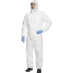 Dupont Proshield 20 Hooded Coverall Medium - 33655 - from Toolstation