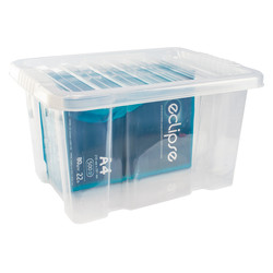 Plastic Container with Clip On Lid
