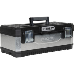 Stanley / Stanley Galvanised Metal Plastic Toolbox 585mm (23")