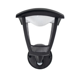 Luceco Exterior LED 4 Panel PIR Coach Lantern IP44