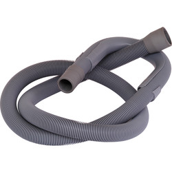 Unbranded Outlet Hose with Crook End 1.5m - 34767 - from Toolstation