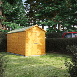Power Windowless Apex Shed 12' x 6'
