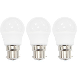 Meridian Lighting / LED Frosted Globe Lamp 5.5W BC 470lm