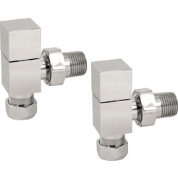 Reina / Loge Chrome Valve Angled