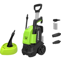 Greenworks Greenworks G30 Pressure Washer including Patio Head & Brush 120 bar - 35430 - from Toolstation