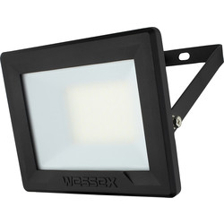 Wessex LED Floodlight IP65 30W 2400lm Black