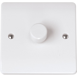 Click Mode LED Dimmer Switch 1 Gang 2 Way 100W