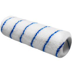Pinnacle / Pinnacle Polyester/Acrylic Blue Stripe Roller Sleeve 9" Medium Pile