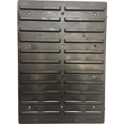 Olympia Semi-Open Fronted Storage Panel Rack 590mm x 420mm