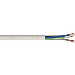 Doncaster Cables / Doncaster Cables 5 Core Heat Resistant Flex Cable (3095Y) 0.75mm2 Coil