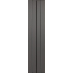 Towelrads Berkshire Double  Panel Designer Radiator Anthracite 1800 x 612mm 5151Btu