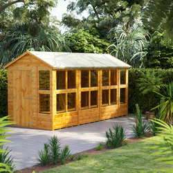 Power Apex Potting Shed 14' x 6'
