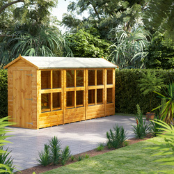 Power / Power Apex Potting Shed 14' x 4'