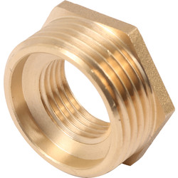 Brass Hexagon Bush 1/2" x 1/4"