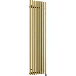 Terma Terma Electric Radiator Rolo-Room-E 1000W 1800 x 480mm Brass - 36377 - from Toolstation