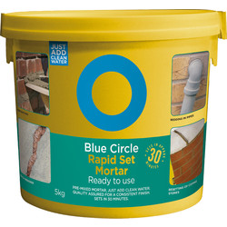 Blue Circle Rapid Set Mortar Mix 5kg