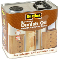 Rustins Rustins Original Danish Oil 2.5L - 36606 - from Toolstation
