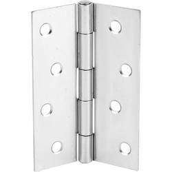 Unbranded / Chrome Plated Butt Hinge 100mm