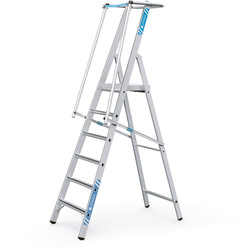 Zarges Safemaster S Platform Step Ladder 6 Tread 2990 x 700 x 210mm