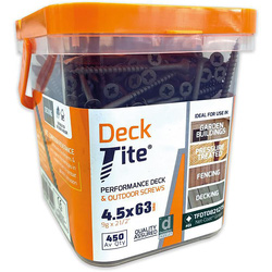 Deck-Tite Decking Screws 4.5 x 63mm