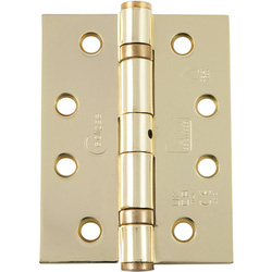 Eclipse Grade 11 Ball Bearing Fire Hinge Electro Brassed - 37157 - from Toolstation