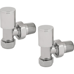 Reina / Portland Chrome Valve Angled