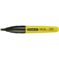 Stanley Stanley Mini Fine Tip Marker Black - 37843 - from Toolstation