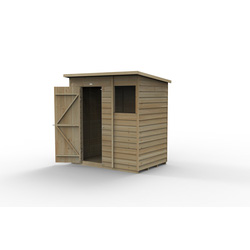 Forest Garden Overlap Pressure Treated Apex Shed