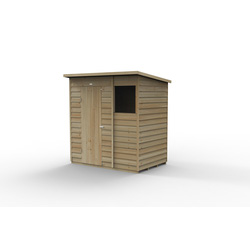 Forest Garden Overlap Pressure Treated Apex Shed