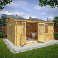 Mercia Home Office Elite Log Cabin