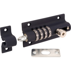 Squire Squire 4 Combination Locking Bolt Blue - 38575 - from Toolstation