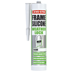 Evo-Stik Evo-Stik Weatherlock Frame Silicone 310ml Clear - 38658 - from Toolstation