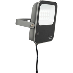 Zink / Zink Denby Solar IK10 Floodlight 1000lm IP65 Grey