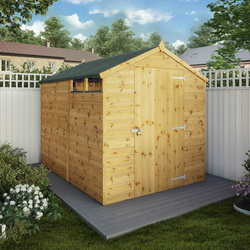 Mercia Mercia Shiplap Security Apex Shed 8' x 6' - 38779 - from Toolstation