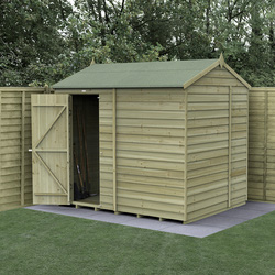Forest / 4LIFE Reverse Apex Shed 8 x 6