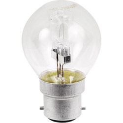 Sylvania / Sylvania Energy Saving Halogen Ball Lamp 28W BC (B22d) 370lm