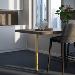 Rothley Worktop Leg 60mm x 870mm