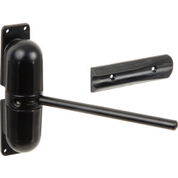 Burg-Wachter Surface Mounted Fire Rated Door Closer Black - 39306 - from Toolstation