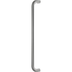 Eclipse D Shape Pull Handle Satin 425x19mm - 39488 - from Toolstation
