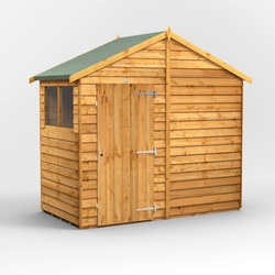 Power / Power Overlap Apex Shed 4' x 8'