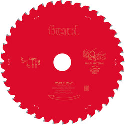 Freud Multi Material Table Saw Blade 210 x 30 x T40
