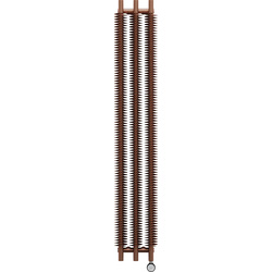 Terma Electric Radiator Ribbon V E 600W 1800 x 290mm Bright Copper