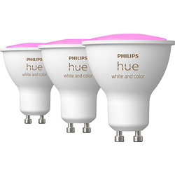 Philips Hue LED GU10 White & Colour Ambience Smart Bulb 350lm 5.7W