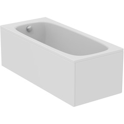 Ideal Standard i.life Single Ended Bath 1600mm x 700mm No Tap Holes